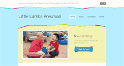 Desktop Screenshot of little-lambspreschool.org